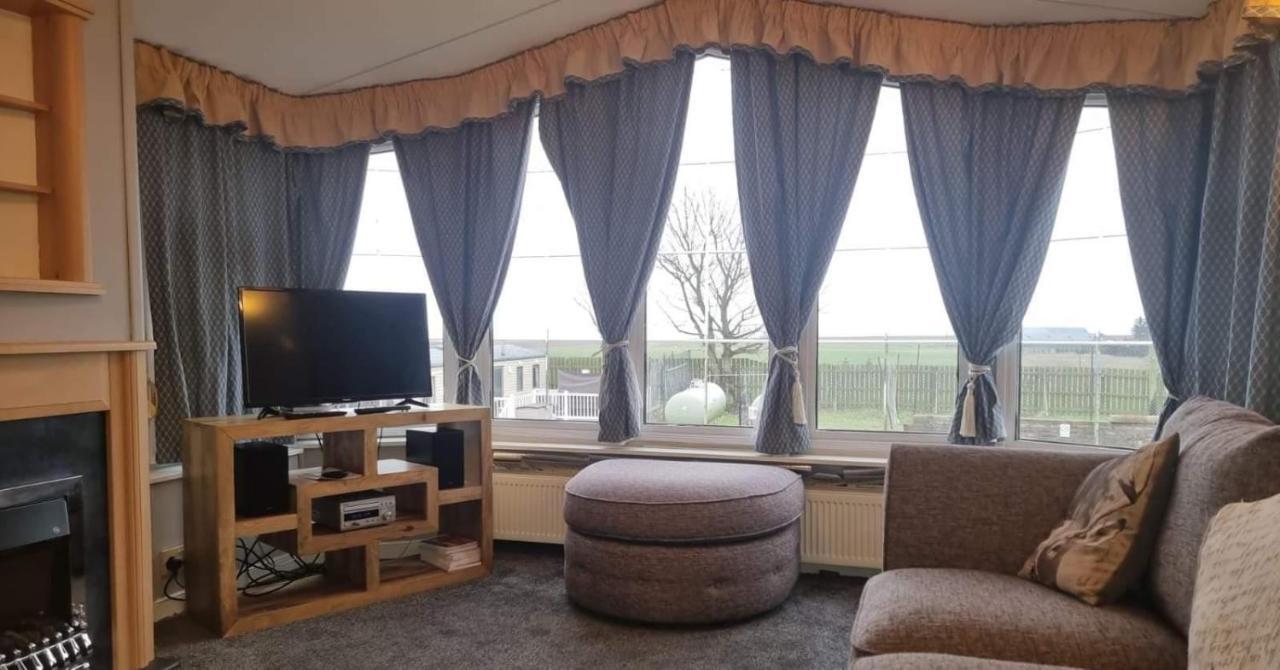 Wrights Retreat 4 Lunan View St Cyrus Caravan Park Saint Cyrus Bagian luar foto